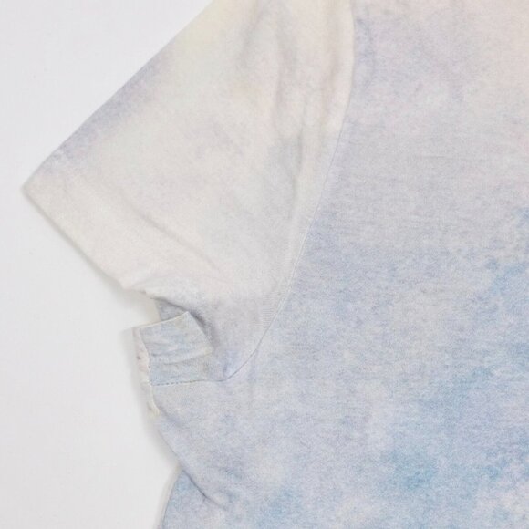 Chanel 2010 36 US 4 T shirt top Coco smoking watercolor painted - Picture 15 of 16